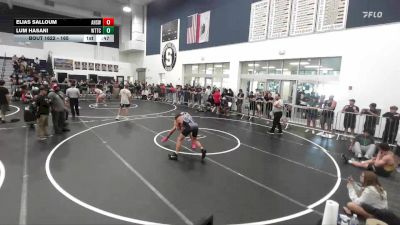 165 lbs Cons. Round 5 - Lum Hasani, World Team Training Center vs Elias Salloum, Ayala High School Wrestling