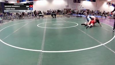 175 lbs Quarterfinal - Maxson Deangelo, Great Neck Wrestling Club vs Aiden Ryan, Beach Boyz