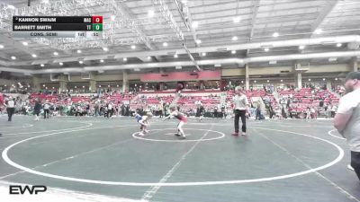 49 lbs Cons. Semi - Kannon Swaim, MAC vs Barrett Smith, Team Tulsa