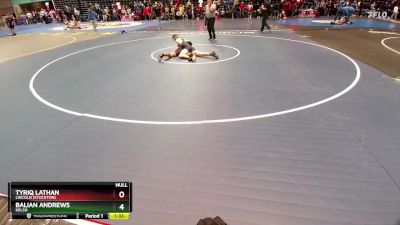 150 lbs Prelim - Tyriq Lathan, Lincoln (Stockton) vs Balian Andrews, Kelso