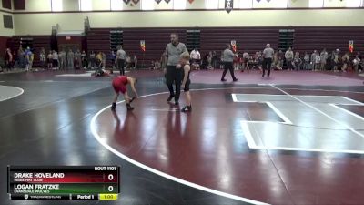 SPW-8 lbs Cons. Round 1 - Logan Fratzke, Evansdale Wolves vs Drake Hoveland, Indee Mat Club