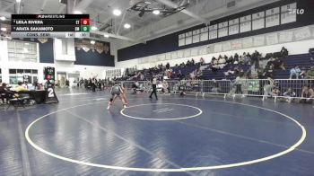 105 lbs Cons. Semi - Leila Rivera, El Toro vs Arata Sakamoto, Santa Monica