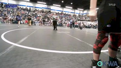 76 lbs Quarterfinal - Cale Williamson, Pauls Valley Panther Pinners vs James Stover, Lions Wrestling Academy