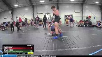 160 lbs Round 3 (4 Team) - David King, Palmetto State Wrestling Academy Black vs Avery May, Level Up B