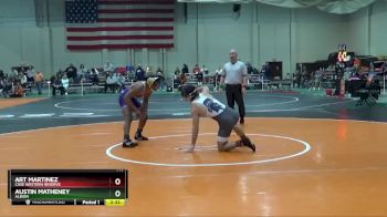 141 lbs Cons. Semi - Art Martinez, Case Western Reserve vs Austin Matheney, Albion