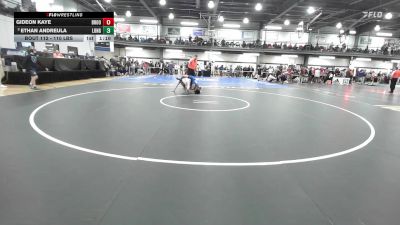 110 lbs Round Of 32 - Gideon Kaye, Brooklyn Technical vs Ethan Andreula, Long Beach