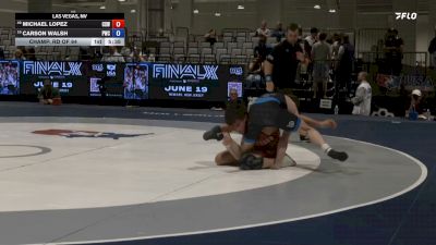 65 kg Champ. Rd Of 64 - Michael Lopez, Cool Sunshine Wrestling vs Carson Walsh, Pittsburgh Wrestling Club