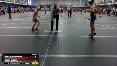 84 lbs Round 2 (8 Team) - Kross Kylor, Undisputed Wrestling vs Abel Morningstar, Kings Academy