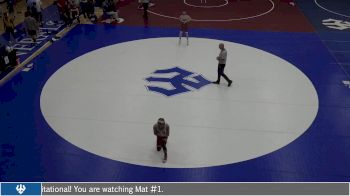 125 lbs Champ. Round 1 - Jaton Wellington, Southern Virginia University vs Giulio Fabriziani, Roanoke College