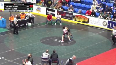 140 lbs Round Of 32 - Brogan Hoare, Dubois vs Jaziah Ramos, Conestoga Valley