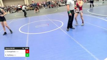 113 lbs Consi Of 64 #2 - Jovanni Evangelista, Legacy WC vs Kyle Holtberg, Nor-Cal Inferno