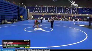 120 lbs Cons. Round 2 - Alton Lucas, Hewitt-Trussville vs Nicholas Bamberg, Pelham