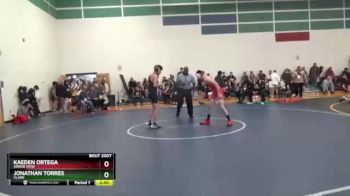 118 lbs Semifinal - Jonathan Torres, Clark vs Kaeden Ortega, Arbor View