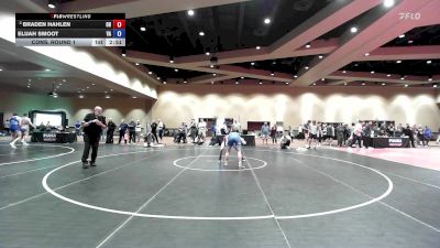 61 lbs Cons. Round 1 - Braden Hahlen, OH vs Elijah Smoot, VA