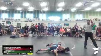 56 lbs Round 2 - Maximus Cooperman, Tampa Bay Tigers vs Lucas Ducos, NBWA