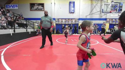 40 lbs Rr Rnd 3 - Koda Williams, Pin-King All Stars vs Riley Tarwater, Eufaula Ironheads Wrestling Club