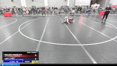 120 lbs Cons. Round 2 - Walker Waidelich, New Richmond Wrestling vs Liam Carey, Sarbacker Wrestling Academy