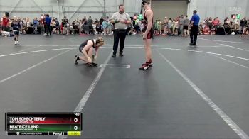 140 lbs Round 1 (4 Team) - Tom Schechterly, Mat Assassins vs Beatrice Land, Mat Warriors Red