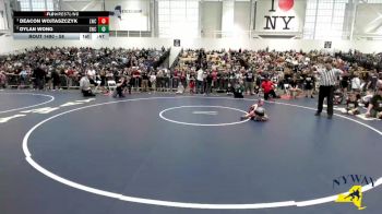 58 lbs 3rd Place Match - Dylan Wong, Savage Wrestling Club vs Deacon Wojtaszczyk, LeRoy Wrestling Club