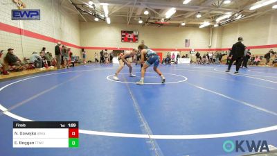 140 lbs Final - Noah Dawejko, Arkansas vs Eli Boggan, Team Tulsa Wrestling Club