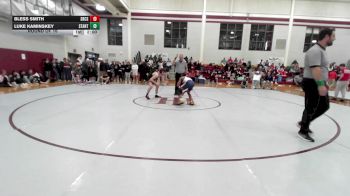 113 lbs Round Of 16 - Bless Smith, Strong Rock Christian vs Luke Kaminskey, St. Anthony's