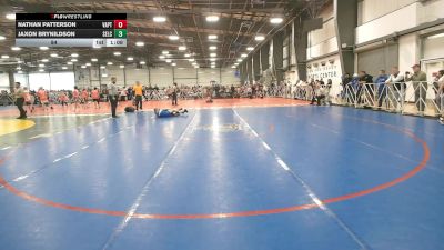 84 lbs Round 2 (10:30am Friday) - Jaxon Brynildson, SELECT, UT vs Nathan Patterson, VA. Patriots