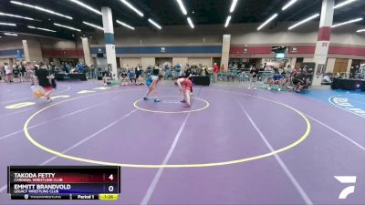 136 lbs Cons. Round 2 - Takoda Fetty, Cardinal Wrestling Club vs Emmitt Brandvold, Legacy Wrestling Club