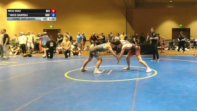 150 lbs Cons. Sub-semis - Nico Diaz, M2 Training Center vs Nico Santoli, Dragon RTC