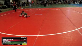 54 lbs Semifinal - Braxton Eller, New Prague vs Calvin Doll, Paynesville