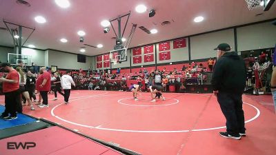 125 lbs Final - Evelyn Angulo, East Central HS vs Shelby Glassco, Mannford