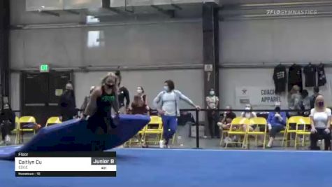 Caitlyn Cu - Floor, EDGE - 2021 Region 1 Women's Championships