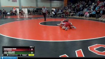 G-15 lbs Round 2 - Ava Mehlert, Union, LaPorte City vs Shannon Finn, Williamsburg