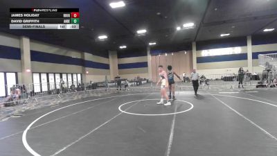 165 lbs Semifinal - James Holiday, Rough House vs David Griffith, Anderson Wrestling