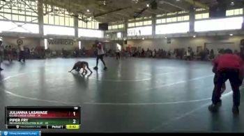 58 lbs Round 2 (4 Team) - Piper Fry, Michigan Revolution Blue vs Julianna LaSavage, Killer Cheese Curds