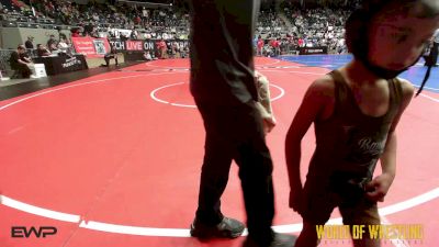 40 lbs Round Of 16 - Mason Barrow, MAC Wrestling Club vs Olive Yang-Elson, Summit Wrestling Academy