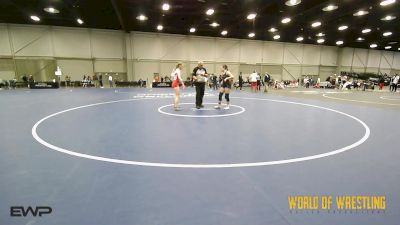 130 lbs Rr Rnd 4 - Iris Cisneros, Mojo 7-12 vs Cora Hayes, Best Trained 7-12 TX