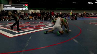 144 lbs Consi Of 8 #1 - Ivan Arias, CA vs Peyton Hornsby, IN