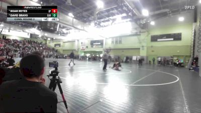 113 lbs Cons. Round 3 - Noah Reyes, SAN PEDRO vs David Bravo, CARSON