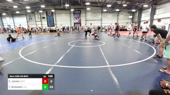 160 lbs Rr Rnd 3 - Cyrus Jones, MetroWest United Red vs Talan Braswell, Elite Athletic Club DZ