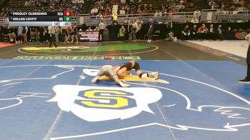 Cons. Round 1 - Kellen Lovitt, Milford vs Presley Olberding, Fort Calhoun