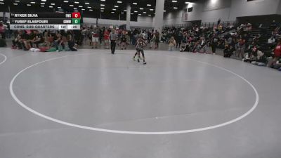78 lbs Cons. Sub-quarters - Ryker Silva, Fremont Wrestling Club vs Yusef Elasfouri, Gracie Barra Westchase Wrestling Club