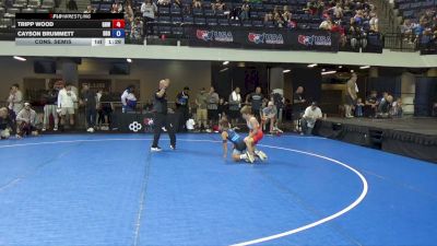 70 lbs Cons. Semis - Tripp Wood, Greater Heights Wrestling vs Cayson Brummett, Dead By Dawn