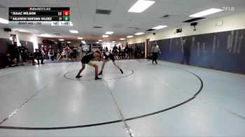 126 lbs Quarterfinal - Isaac Wilson, El Capitan vs Salomon Santana Valdez, San Ysidro