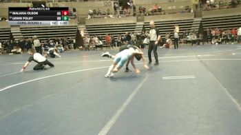 139 Championship Bracket Cons. Round 4 - Lewis Foley, Watertown-Mayer vs Malakai Olson, Albert Lea