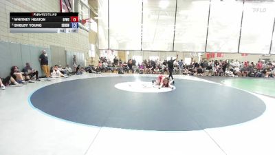 170 lbs Quarterfinal - Shelby Young, Sugar Salem High School Wrestling vs Whitney Heaton, Garden Valley Wrestling Club