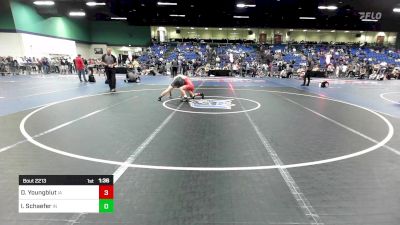 132 lbs Round Of 32 - Dawson Youngblut, IA vs Isaiah Schaefer, IN