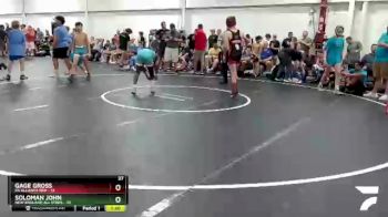 115 lbs Round 2 (8 Team) - Gage Gross, PA Alliance Red vs Soloman John, New England All Stars