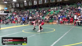 106 lbs Champ. Round 1 - Blake Frantz, WADSWORTH vs Elijah Ramsey, PORT CLINTON