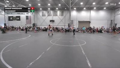 165 lbs Round 3 (4 Team) - Carson Windesheim, Mavericks vs Jon Schroff, Prime Wrestling Black