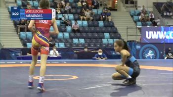 40 kg 1/2 Final - Alexandra Voiculescu, Romania vs Elvina Karimzada, Azerbaijan